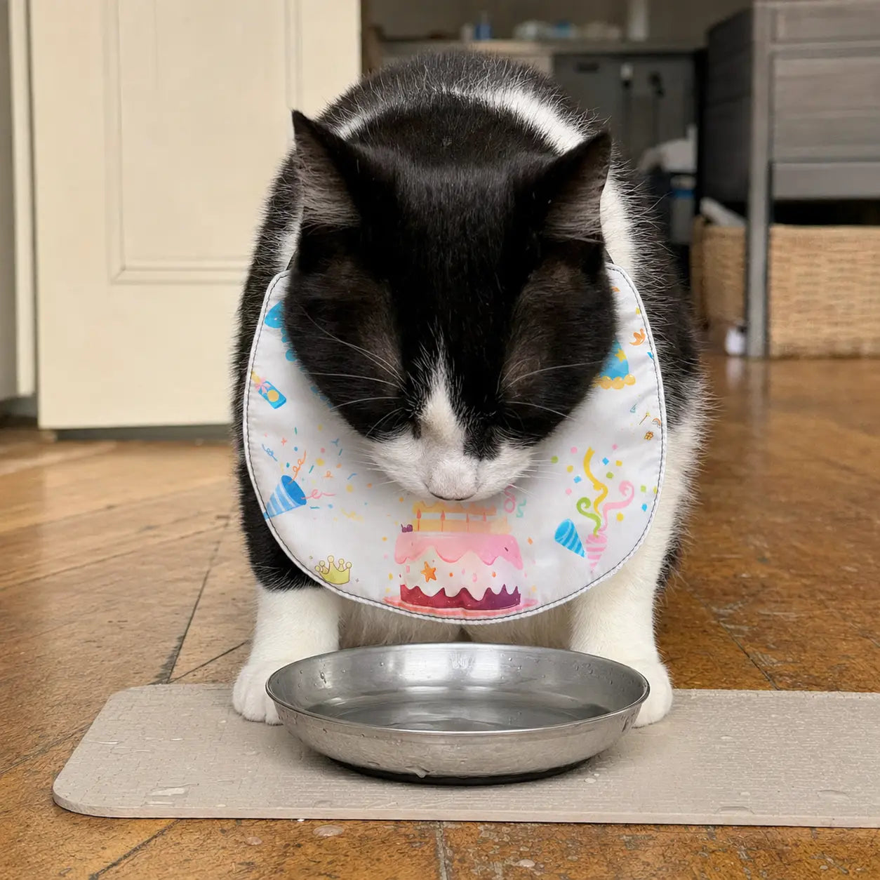 Birthday Wishes Adjustable Pet Bib