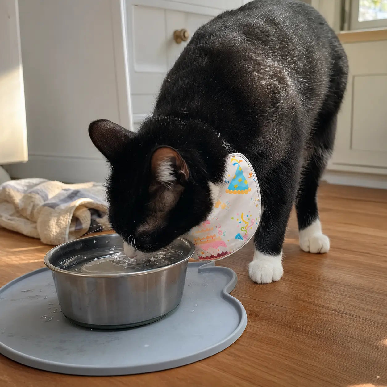 Birthday Wishes Adjustable Pet Bib
