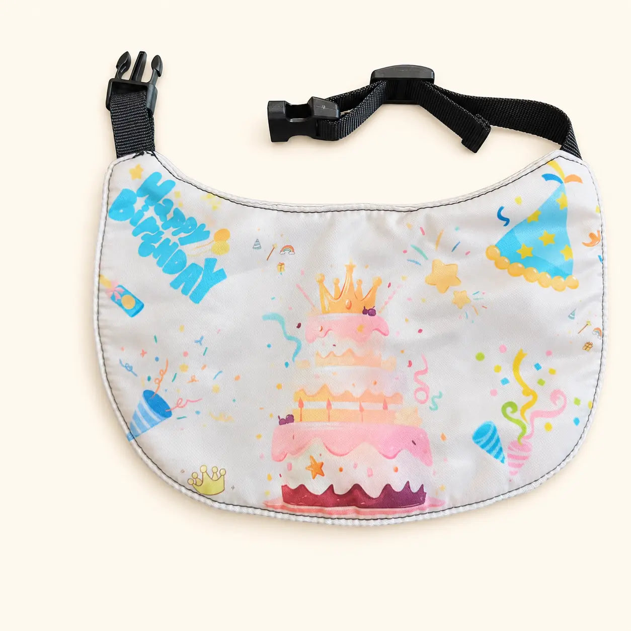 Birthday Wishes Adjustable Pet Bib
