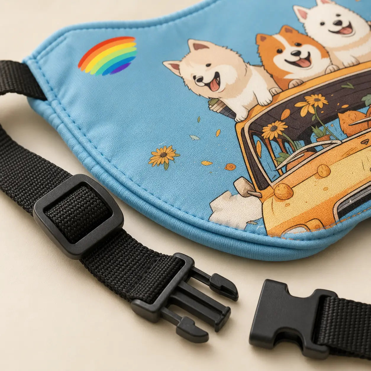 Happy Trails™ Adjustable Wide-Coverage Dog Bib