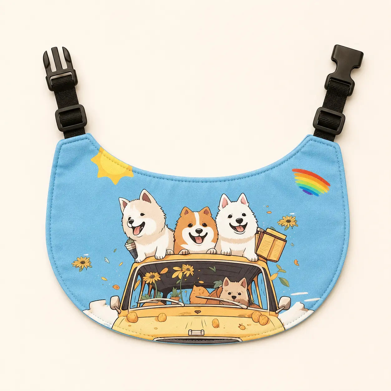 Happy Trails™ Adjustable Wide-Coverage Dog Bib